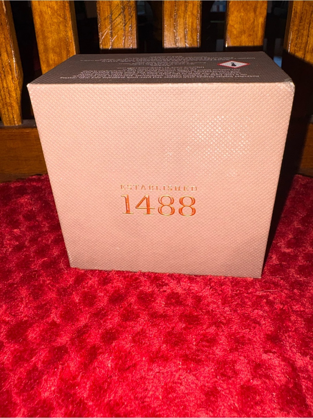 Rathbornes 1488 Seanchaí Ember 75g Travel Candle Boxed Unused Made in Ireland